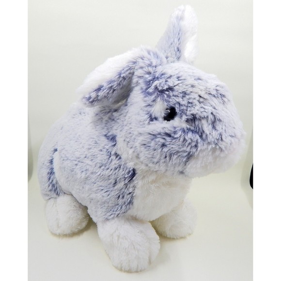 DanDee Collectors Choice Gray White Rabbit Bunny Easter Plush Stuffed Animal - Picture 1 of 12